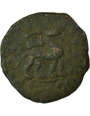 Royaume Indo-Scythe Azès II Azes II - Hexachalque - 35 Av JC - 5 AD 6 chalque Bronze 35 Av JC - 5 AD