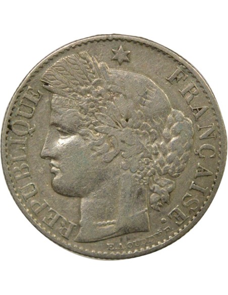 IIIe République 50 centimes Argent 1895 A - Paris
