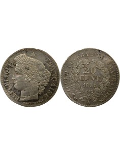 IIe République 20 centimes Argent 1850 A - Paris