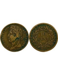 Colonies Françaises Charles X Guyane & Sénégal
