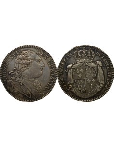 Louis XVI Etats de Bretagne 1 jeton Argent 1786