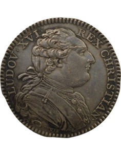Louis XVI Etats de Bretagne 1 jeton Argent 1786 2