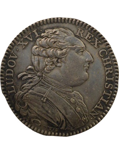 Louis XVI Etats de Bretagne 1 jeton Argent 1786