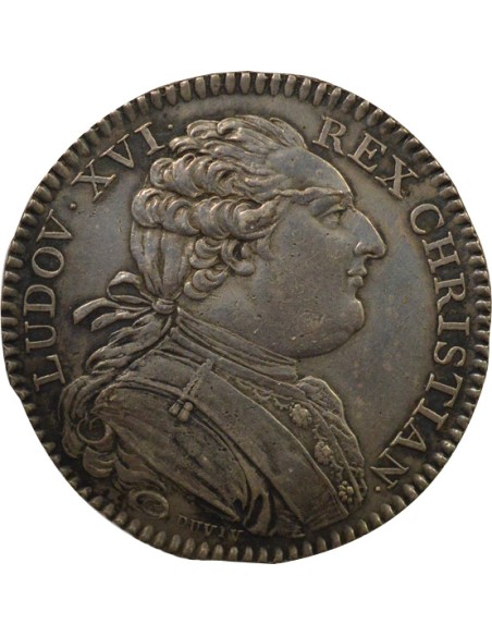 Louis XVI Etats de Bretagne 1 jeton Argent 1786