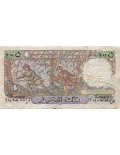 Algérie 5 Nouveaux Francs - Bacchus - 18-12-1959 - P.118 5 nf 1959 2
