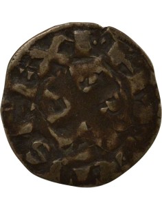 Philippe II Auguste Parisis 1 denier Billon 1180-1223 A Paris 2