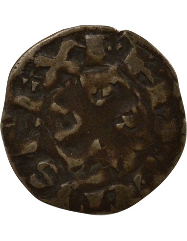 Philippe II Auguste Parisis 1 denier Billon 1180-1223 A Paris
