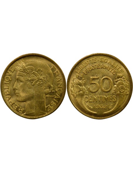 Morlon 50 centimes Bronze-Alu 1932 A Paris