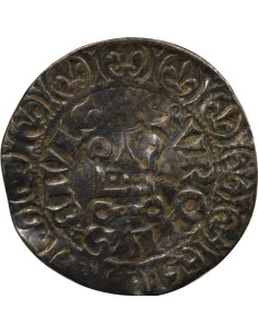 Charles V 2e Emission 1 gros Argent 1369-1380 2