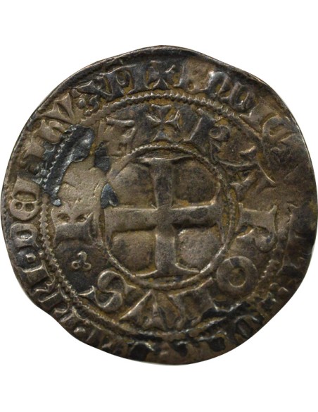 Charles V 2e Emission 1 gros Argent 1369-1380