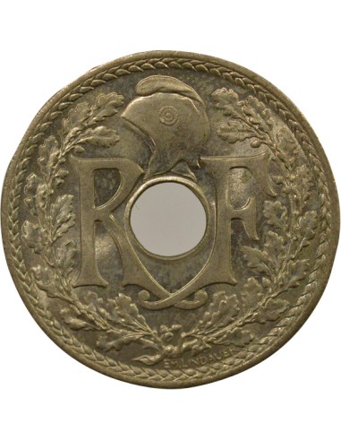 avec Points 25 centimes Maillechort 1939 A Paris
