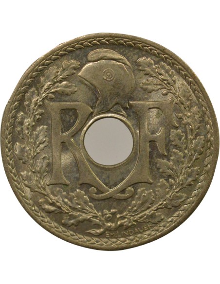 avec Points 25 centimes Maillechort 1939 A Paris