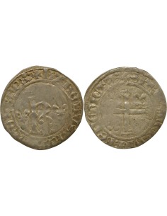 Charles VIII Charles VIII - Karolus - 1488 / 1498 Rouen 1 carolus Billon 1488-1498 B Rouen