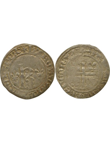 Charles VIII Charles VIII - Karolus - 1488 / 1498 Rouen 1 carolus Billon 1488-1498 B Rouen