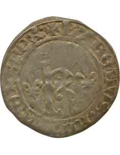 Charles VIII Charles VIII - Karolus - 1488 / 1498 Rouen 1 carolus Billon 1488-1498 B Rouen 2
