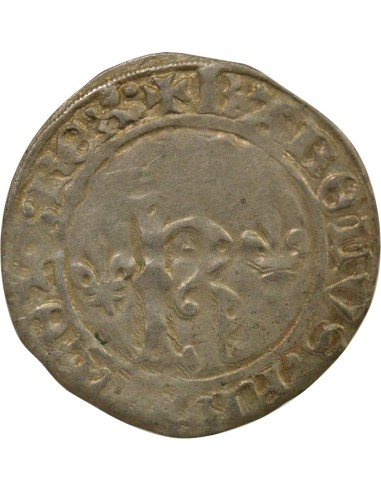 Charles VIII Charles VIII - Karolus - 1488 / 1498 Rouen 1 carolus Billon 1488-1498 B Rouen