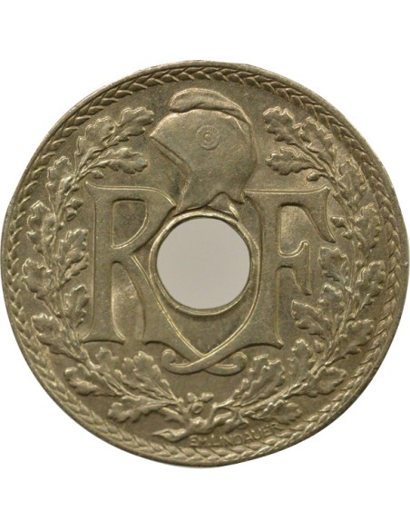 avec Points 25 centimes Maillechort 1938 A Paris