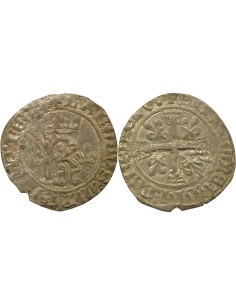 Charles VIII Charles VIII - Karolus - 1488 / 1498 Rouen 1 carolus Billon 1488-1498 B Rouen
