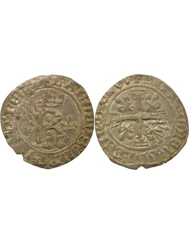 Charles VIII Charles VIII - Karolus - 1488 / 1498 Rouen 1 carolus Billon 1488-1498 B Rouen
