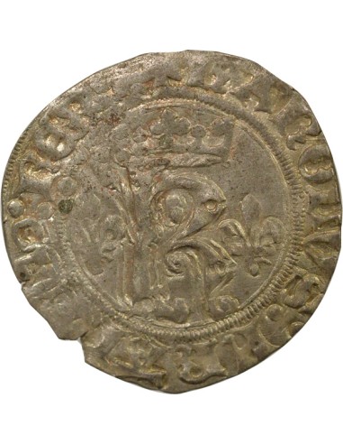 Charles VIII Charles VIII - Karolus - 1488 / 1498 Rouen 1 carolus Billon 1488-1498 B Rouen