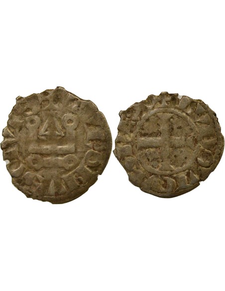 Louis IX dit Saint Louis Louis IX - Denier Tournois - 1240 / 1270 1 denier tournois Billon 1240-1270