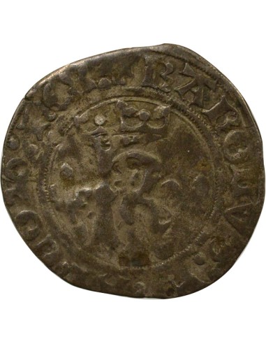 Charles VIII Charles VIII - Karolus - 1488 / 1498 Rouen 1 carolus Billon 1488-1498 B Rouen