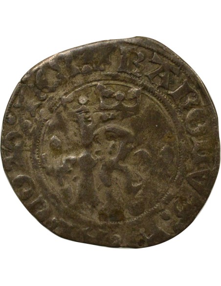 Charles VIII Charles VIII - Karolus - 1488 / 1498 Rouen 1 carolus Billon 1488-1498 B Rouen