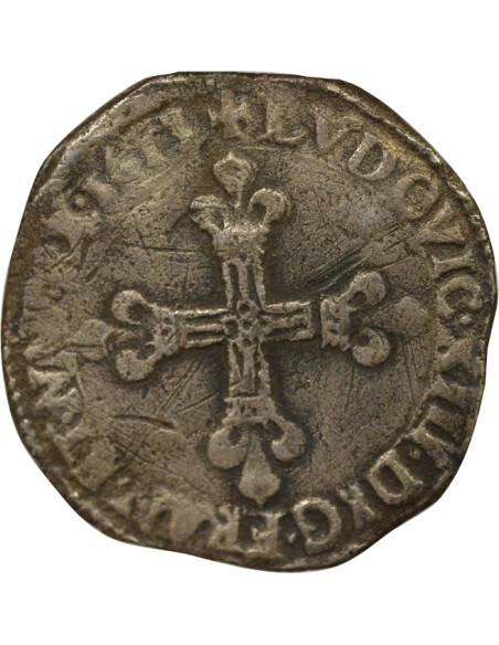 Louis XIII Louis XIII - 1/4 Ecu Argent - 1613 K Bordeaux 1/4 écu Argent 1613 K Bordeaux