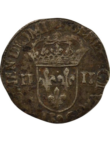 Henri III Henri III - 1/4 Ecu Argent - 1588 9 Rennes 1/4 écu Argent 1588 9 Rennes