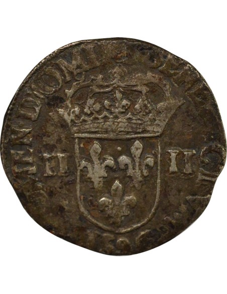 Henri III Henri III - 1/4 Ecu Argent - 1588 9 Rennes 1/4 écu Argent 1588 9 Rennes