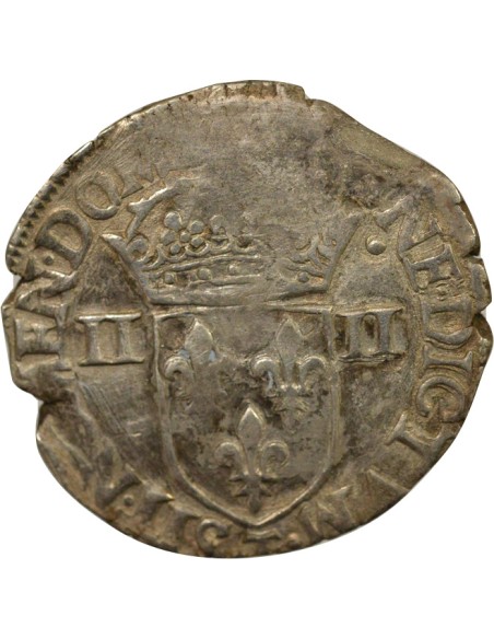 Henri III Henri III - 1/4 Ecu Argent - 1583 T Nantes 1/4 écu Argent 1583 T Nantes