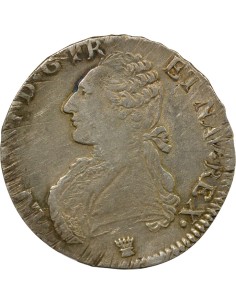 Louis XVI au Buste Habillé 1 écu Argent 1784 I Limoges 2
