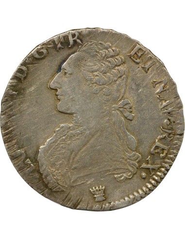 Louis XVI au Buste Habillé 1 écu Argent 1784 I Limoges