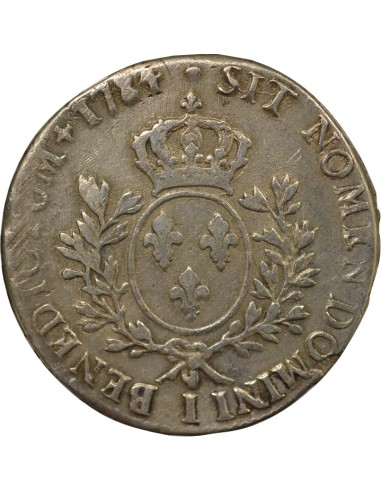 Louis XVI au Buste Habillé 1 écu Argent 1784 I Limoges