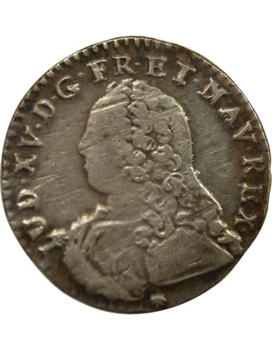 Louis XV au Buste Habillé 1/10 écu Argent 1730 D Lyon