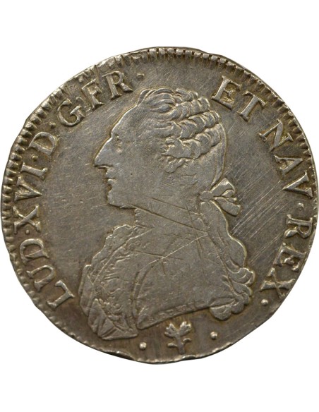 Louis XVI au Buste Habillé 1 écu Argent 1785 L Bayonne