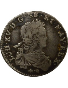 Louis XV Ecu de France 1/6 écu Argent 1720 R Orléans 2
