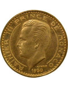 Monaco Rainier III de Monaco Rainier III - 50 Francs Or 2