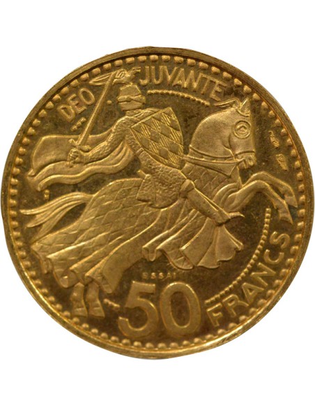 Monaco Rainier III de Monaco Rainier III - 50 Francs Or