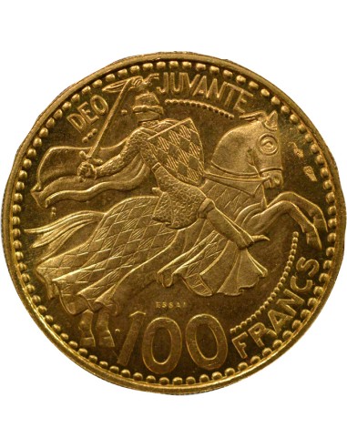 Monaco Rainier III de Monaco Rainier III - 100 Francs Or