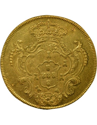 Portugal Marie I du Portugal Marie I - 6 400 Réis / Peça Or - 1789 Lisbonne 6400 reis Or 1789 Lisbonne