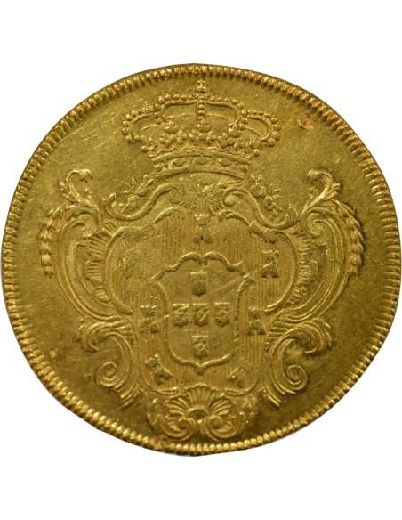 Portugal Marie I du Portugal Marie I - 6 400 Réis / Peça Or - 1789 Lisbonne 6400 reis Or 1789 Lisbonne
