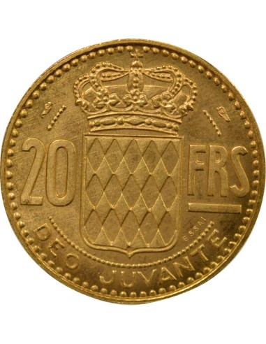 Monaco Rainier III de Monaco Rainier III - 20 Francs Or