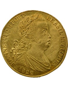 Portugal Jean VI du Portugal Jean VI - 6 400 Réis / Peça Or - 1822 Lisbonne 6400 reis Or 1822 Lisbonne 2