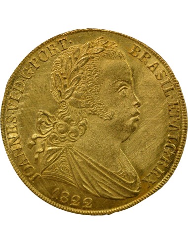 Portugal Jean VI du Portugal Jean VI - 6 400 Réis / Peça Or - 1822 Lisbonne 6400 reis Or 1822 Lisbonne