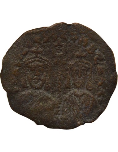 Empire Byzantin Basile Ier Classe I 1 follis Cuivre 868-870 Constantinople