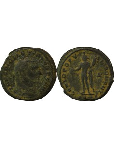 Rome Empire Dioclétien Génie du Peuple Romain 1 ae Bronze 296-297 Antioche