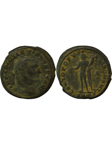 Rome Empire Dioclétien Génie du Peuple Romain 1 ae Bronze 296-297 Antioche
