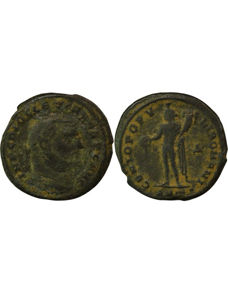 Rome Empire Dioclétien Génie du Peuple Romain 1 ae Bronze 296-297 Antioche