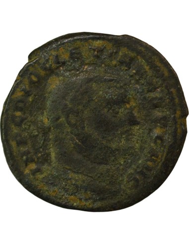 Rome Empire Dioclétien Génie du Peuple Romain 1 ae Bronze 296-297 Antioche